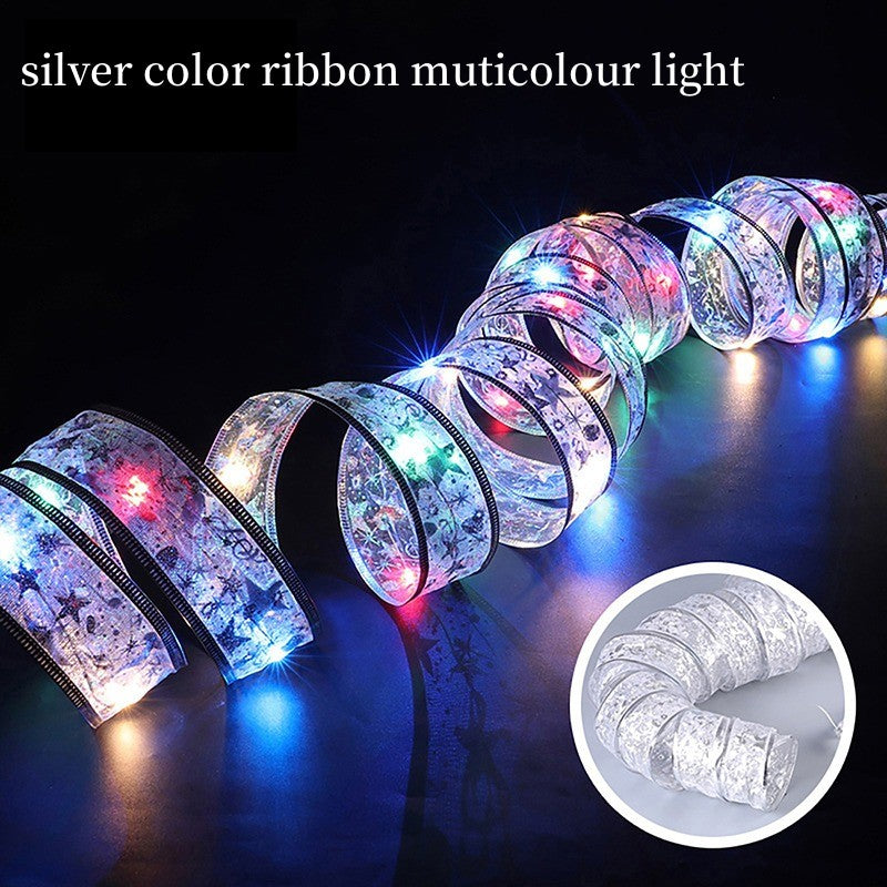 16.4ft 50LED Ribbon Christmas Fairy String Lights