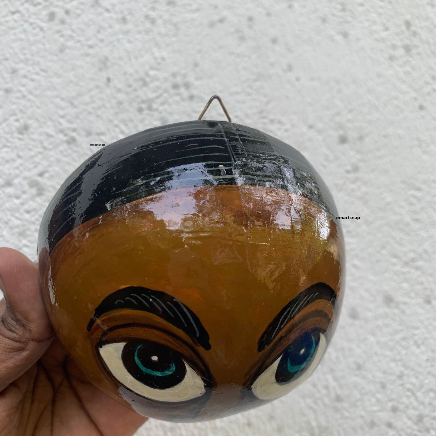 Coconut Shell Halves handcrafted Traditional Wall Art