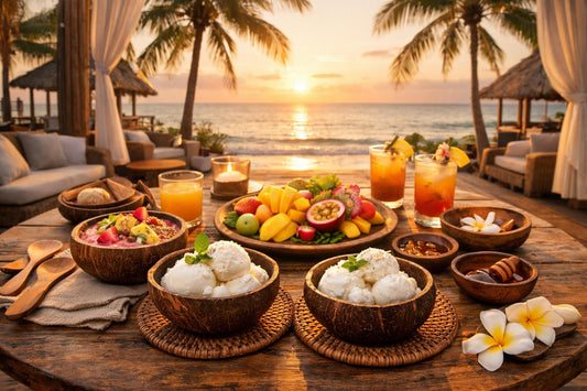 Coconut Shell Bowls for Luxury Beach Hotels