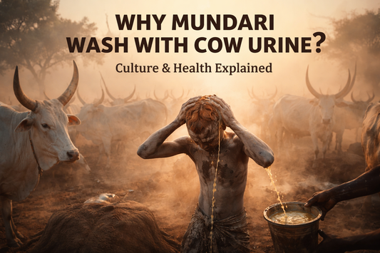Why Mundari Tribe Wash Hair & Face With Cow Urine