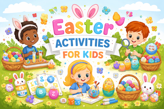 simple and fun Easter activities for kids. Each one helps children learn while they play