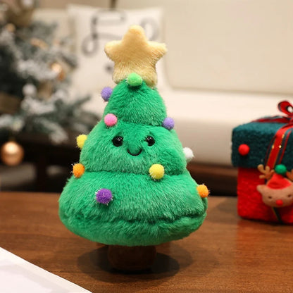 Plush Christmas Ornaments Santa Claus Plushies Lot