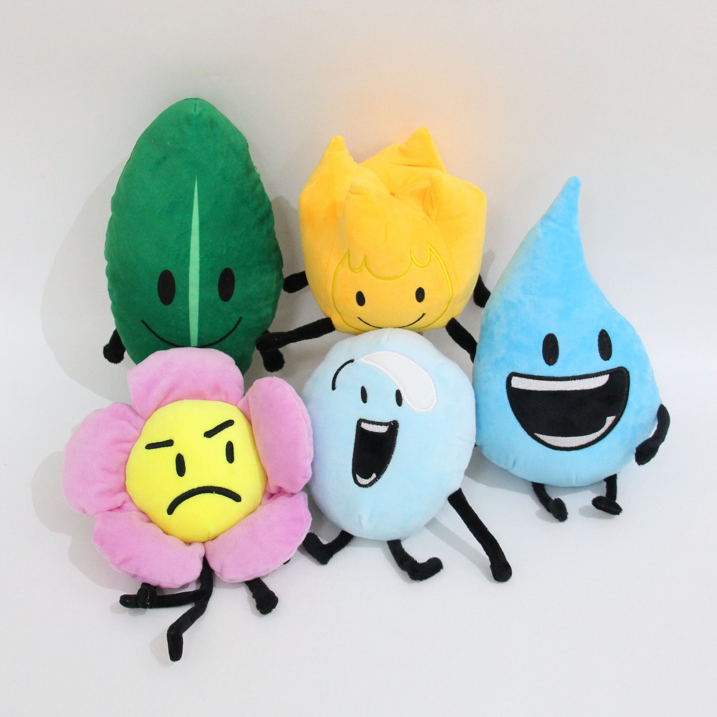 battle dream island plushHot Battle for Dream Island Plush Toy Leafy Firey Doll kids Gifts