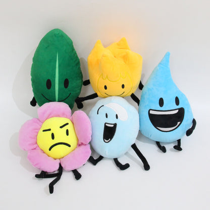 battle dream island plushHot Battle for Dream Island Plush Toy Leafy Firey Doll kids Gifts