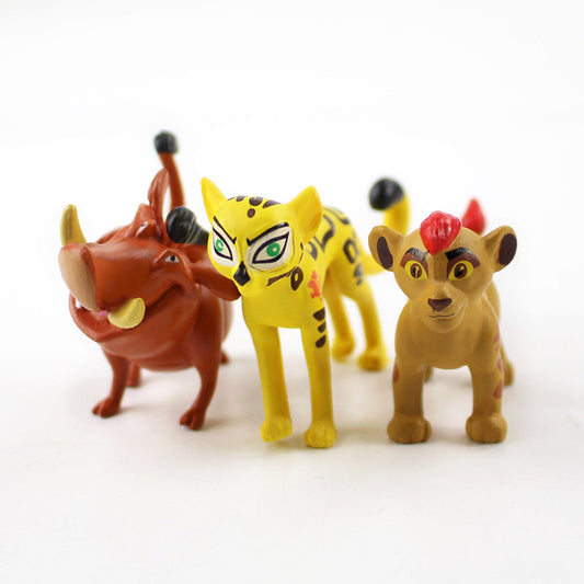 The Lion Guard Kion Bunga Fuli Sim ba Rafiki Pumbaa Lion 12pcs/set Figures