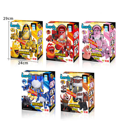 Larva Rangers 5 Combination Transform Robot Toys