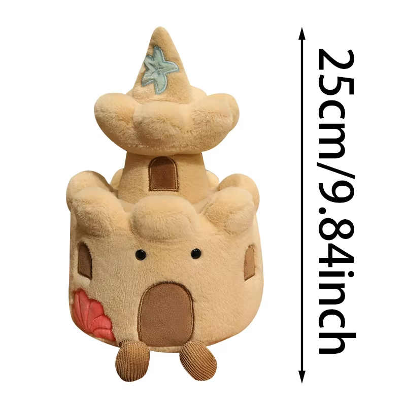 Sandcastle Plush Toy – Kids & Collectors Love | Surprise Gift Ideas for College Girls