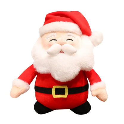 Plush Christmas Ornaments Santa Claus Plushies Lot