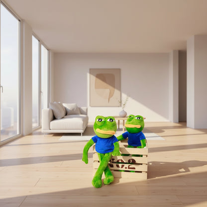 Expression Pepe The Sad Frog Plush Doll Birthday Girls Boys Cute GIfts