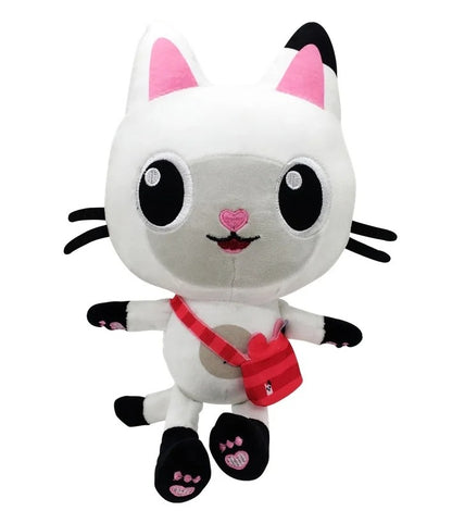  Gabby Dollhouse Plush Toy Mercat Cartoon Stuffed Animals Smiling Cat Car Cat Hug Gaby Girl Dolls Kids Christmas Gifts