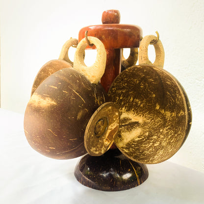Tea cup set made from Natural Coconut Shell