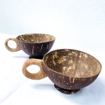 Tea cup set made from Natural Coconut Shell