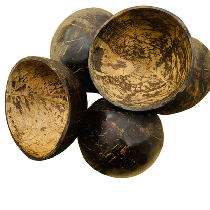 100% natural coconut shell bowl