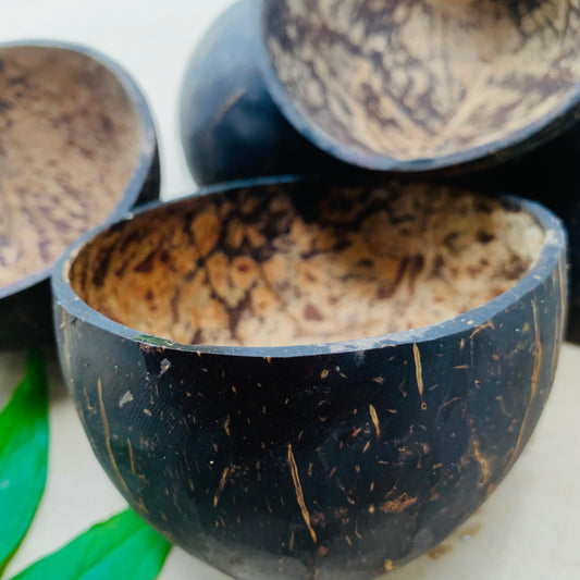 Natural Coconut Shell Halves Bowls Organic Eco Friendly